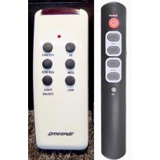 Omega Ceiling Fan Remote Control Replacement Version V5 for Apollo K015 and for Hunter brand etc.etc.