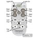Catalina Ceiling Fan White Remote Control Replacement Version V3