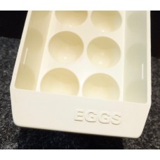 G.E. Genuine original Vintage 1970's 1980's General Electric Americana Refrigerator Egg Shelf Case Tray.  Suits all G.E. Americana fridges as well ans any other brand or model.