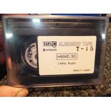 Hitachi VHS-C PAL 1kHz Audio Alignment Tape HMAE-3C
