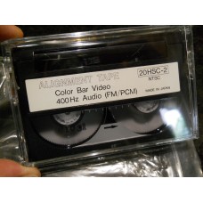 Hitachi 8mm Color Colour Bar Video Cassette Alignment Tape 20HSC-2 NTSC