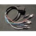 Scart (Euro) to BNC RCA Input/Output Cable