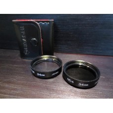 Hitachi VM-FL34K VMFL34K Video Camera Lens Filter Kit with ND Filter for VM-H39E VMH39E etc.