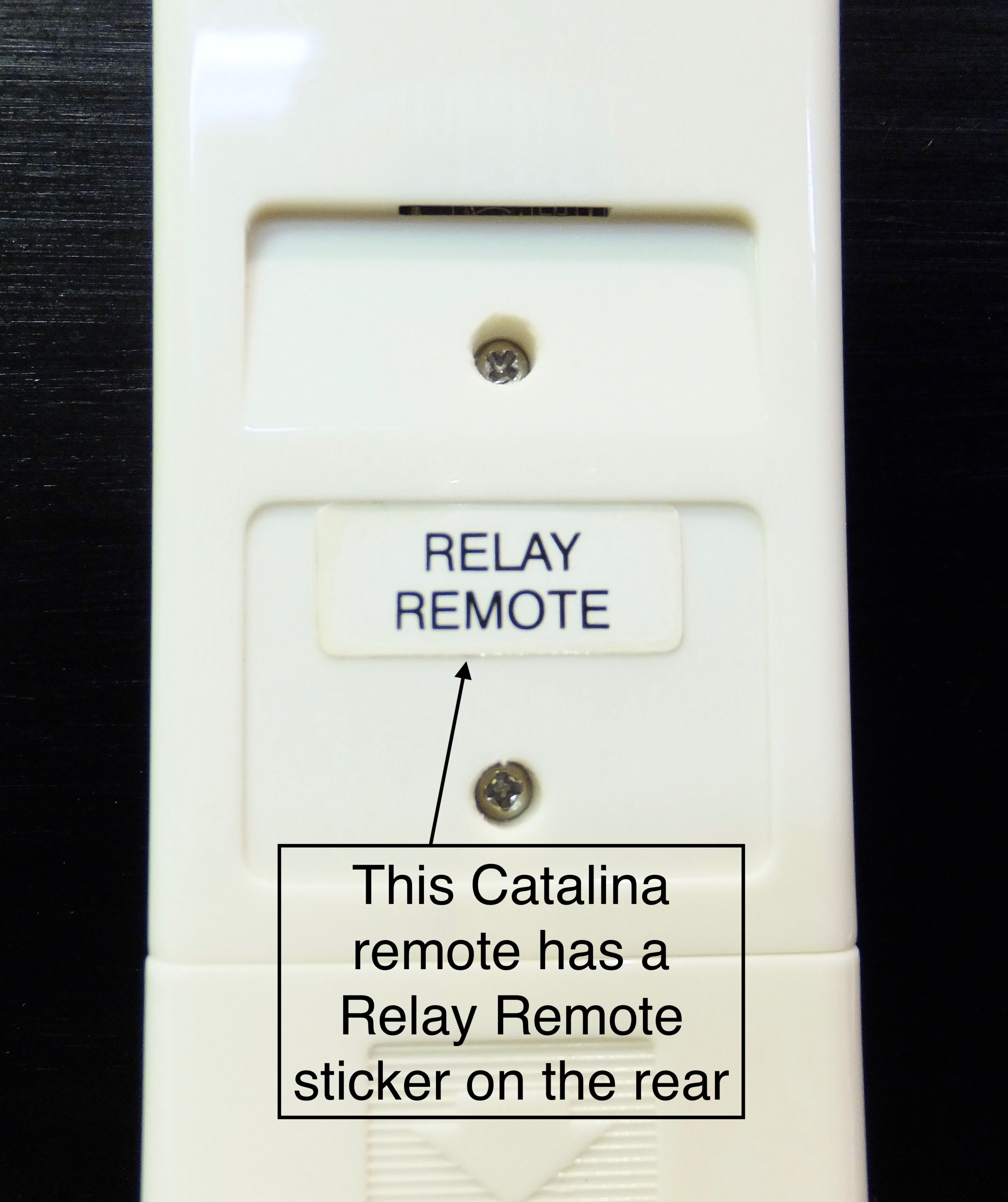 Catalina Ceiling Fan White Remote Control Replacement ...